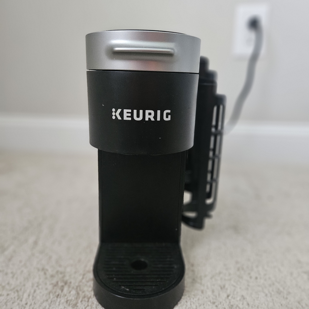 Keurig Black and Silver Coffee Maker
